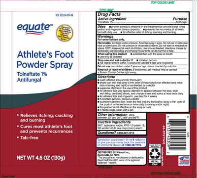 Tolnaftate (Equate Af Tolnaftate Powder Spray 46 Tpstwm)